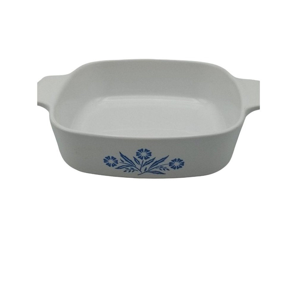 Vintage Corningware 1 Qt Cornflower Casserole Dish No Lid